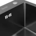 Кухонная мойка Arfeka ECO AR 500x500 BLACK PVD NANO