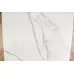 Стол обеденный HALMAR VIVALDI раскладной, белый мрамор/белый, 160-200/89/78