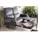 Диван SIGNAL SPENCER 2 VELVET Bluvel 14 раскладной, серый