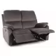 Диван SIGNAL SPENCER 2 VELVET Bluvel 14 раскладной, серый
