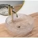 Умывальник Rea Ice Cristal U5070 40x40 прозрачный