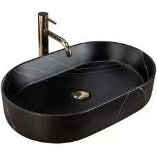 Умывальник Rea Nadia 60 Black Stone..