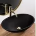 Умывальник Rea Della Black Matt 51,5x37,5 U0274 черный матовый