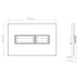 Кнопка смыва Vincea Line VFP-732MB матовый черный
