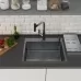Кухонная мойка Roxen Simple 55 PVD Black