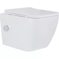 Унитаз Roxen Cube Bidet 530135-01X белый (подвесной) с функцией биде