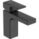 Смеситель для умывальника Hansgrohe Vernis Shape 100 71561670 с донным клапаном черный матовый