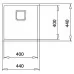 Кухонная мойка TEKA Flexlinea RS15 40.40 M-XT 1B Softexture 115000053
