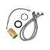 Смеситель для кухни под фильтр Wisent W4255B-2 черный