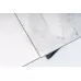 Стол обеденный SIGNAL WESTIN III CERAMIC белый мрамор/черный мат, 180-260/90