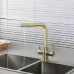 Смеситель для кухни под фильтр Frap F4352-3 золотой