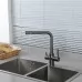 Смеситель для кухни под фильтр Frap F4352-9 оружейная сталь