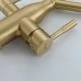 Смеситель для кухни под фильтр Frap F4397-3 золотой/белый