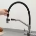 Смеситель для кухни под фильтр Frap F4397 хром/черный