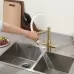 Смеситель для кухни под фильтр Frap F4398-3 золото/белый