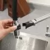 Смеситель для кухни под фильтр Frap F4398 хром/черный