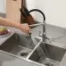 Смеситель для кухни под фильтр Frap F4398 хром/черный