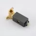 Смеситель с гигиенической лейкой Frap F7506-9 оружейная сталь