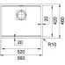 Кухонная мойка Franke KNG 110-52 56x46