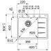 Кухонная мойка Franke Centro CNG 611/211-62 TL