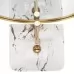 Умывальник Rea Aris Marble 44x37.5 U6906 мрамор