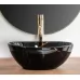 Умывальник Rea Sofia Mini Black Marble Shiny U6963 черный