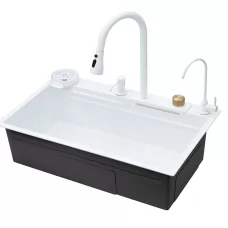Кухонная мойка Savol S-SC003W белый