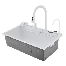 Кухонная мойка Savol S-SC002W белый