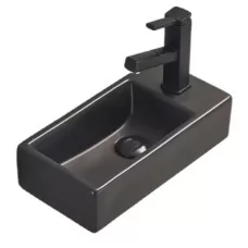 Умывальник Gid Bm9270L черный матовый