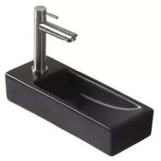 Умывальник Gid Bm9271R черный матовый