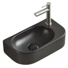 Умывальник Gid Bm9274L черный матов..