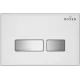 Кнопка смыва Roxen Steel 430280W белый
