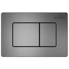 Кнопка смыва Roxen Steel 420280G оружейная сталь