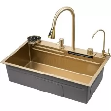 Кухонная мойка Savol S-SC003C золото