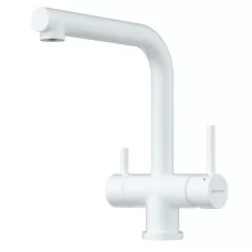 Смеситель для кухни под фильтр Omoikiri Takamatsu-S-PW Pure white