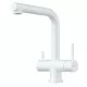 Смеситель для кухни под фильтр Omoikiri Takamatsu-S-PW Pure white