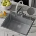 Кухонная мойка Roxen Snake 60 Satin Текстура