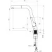 Смеситель для кухни Deante SILIA Steel BQS_F73M брашированная сталь