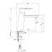 Смеситель для умывальника Deante Arnika BQA_020M хром