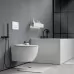 Унитаз с инсталляцией Roxen StounFix Slim 576390 с унитазом 530155-01 с кнопкой Caspia 410280W