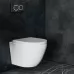 Унитаз с инсталляцией Roxen StounFix Slim 543489 с унитазом 530185-02 с кнопкой Santi 410280B