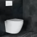 Унитаз с инсталляцией Roxen StounFix Slim 570840 с унитазом 530185-02 с кнопкой Caspia 410280W
