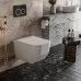 Унитаз с инсталляцией Roxen StounFix Slim 545698 с унитазом 530145-01 с кнопкой Santi 410280B