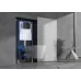 Унитаз с инсталляцией Roxen StounFix Slim 506495 с унитазом 530185-02 с кнопкой Santi 410260B
