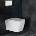 Унитаз с инсталляцией Roxen StounFix Slim 534002 с унитазом 530135-01 с кнопкой Santi 410280W