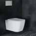 Унитаз с инсталляцией Roxen StounFix Slim 566036 с унитазом 530135-01 с кнопкой Santi 410280M