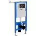 Унитаз с инсталляцией Roxen StounFix Slim 506495 с унитазом 530185-02 с кнопкой Santi 410260B