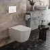 Унитаз с инсталляцией Roxen StounFix Slim 534002 с унитазом 530135-01 с кнопкой Santi 410280W
