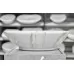 Раковина CeramaLux D1147-505(340) 52x34 белый под мрамор