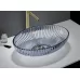 Раковина CeramaLux GL49-L1 51x35 голубой/прозрачный